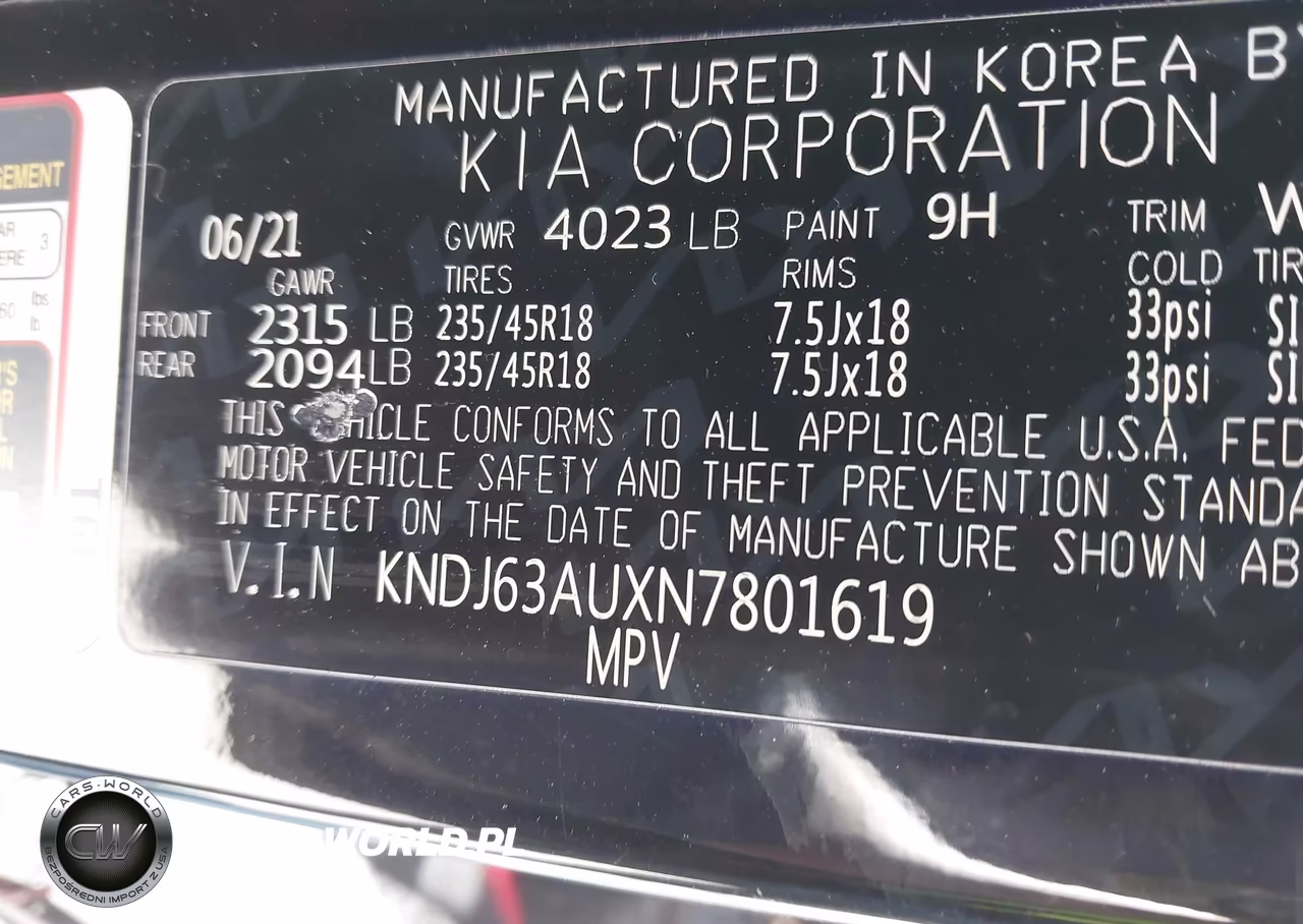 2022 Kia Soul Gt-Line VIN:KNDJ63AUXN7801619 - 9
