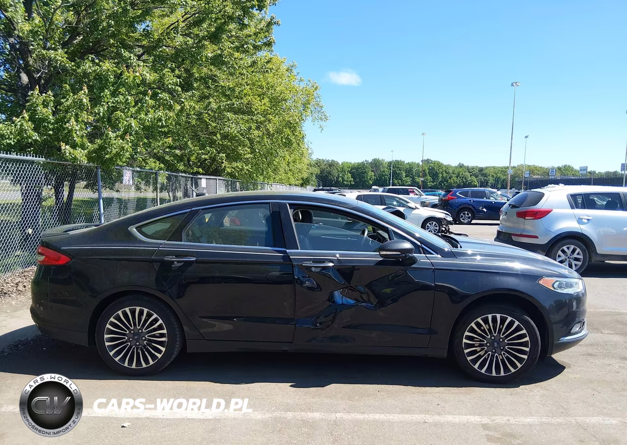 2017 Ford Fusion Titanium VIN:3FA6P0D92HR106904 - 13