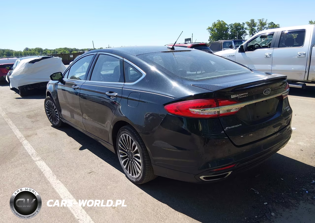 2017 Ford Fusion Titanium VIN:3FA6P0D92HR106904 - 3