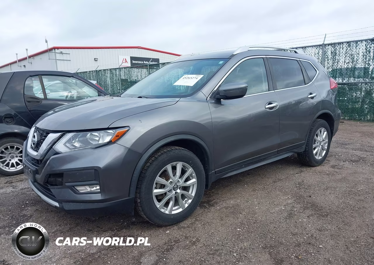 2017 Nissan Rogue Sv VIN:JN8AT2MV5HW253924 - 2