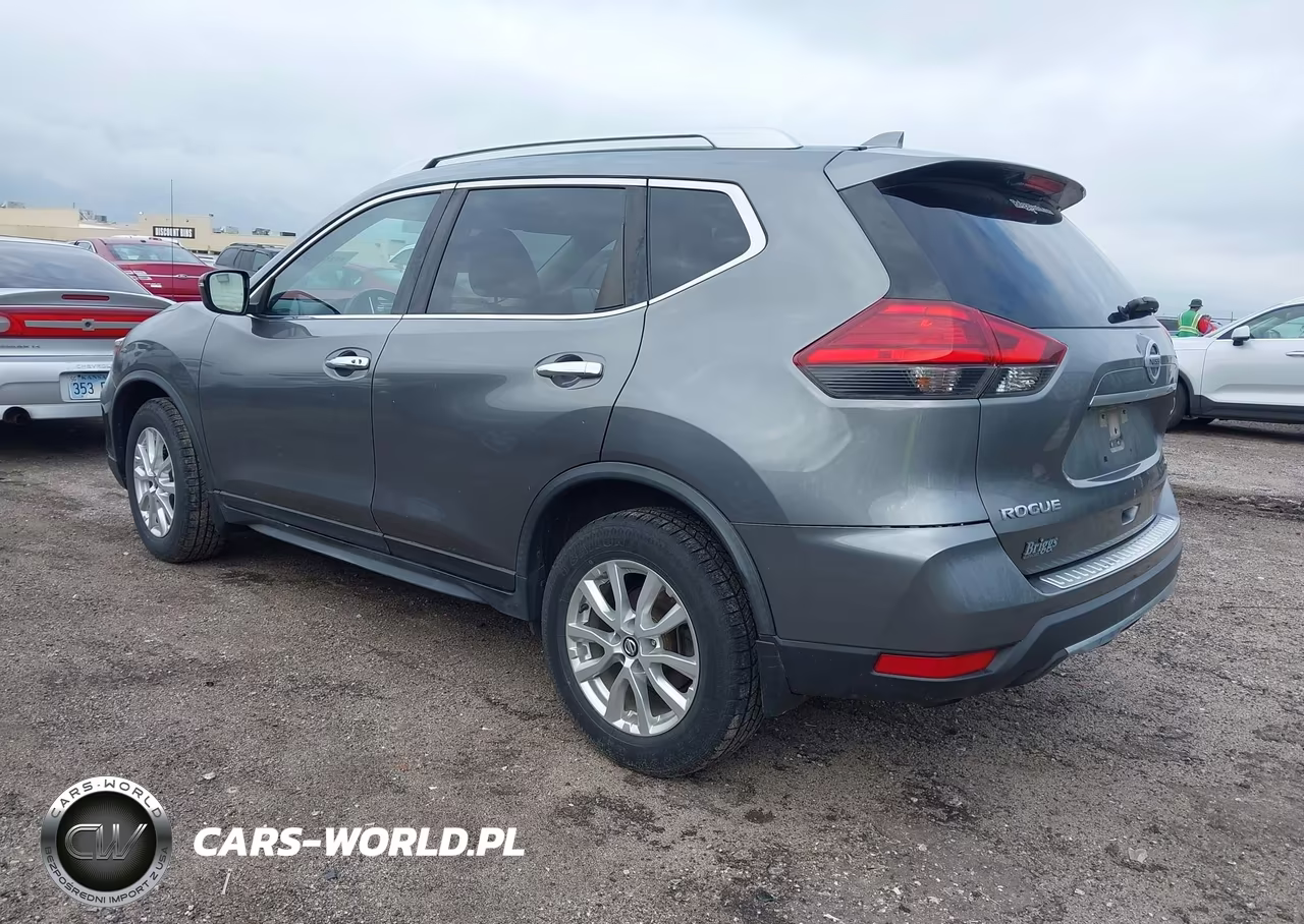 2017 Nissan Rogue Sv VIN:JN8AT2MV5HW253924 - 3
