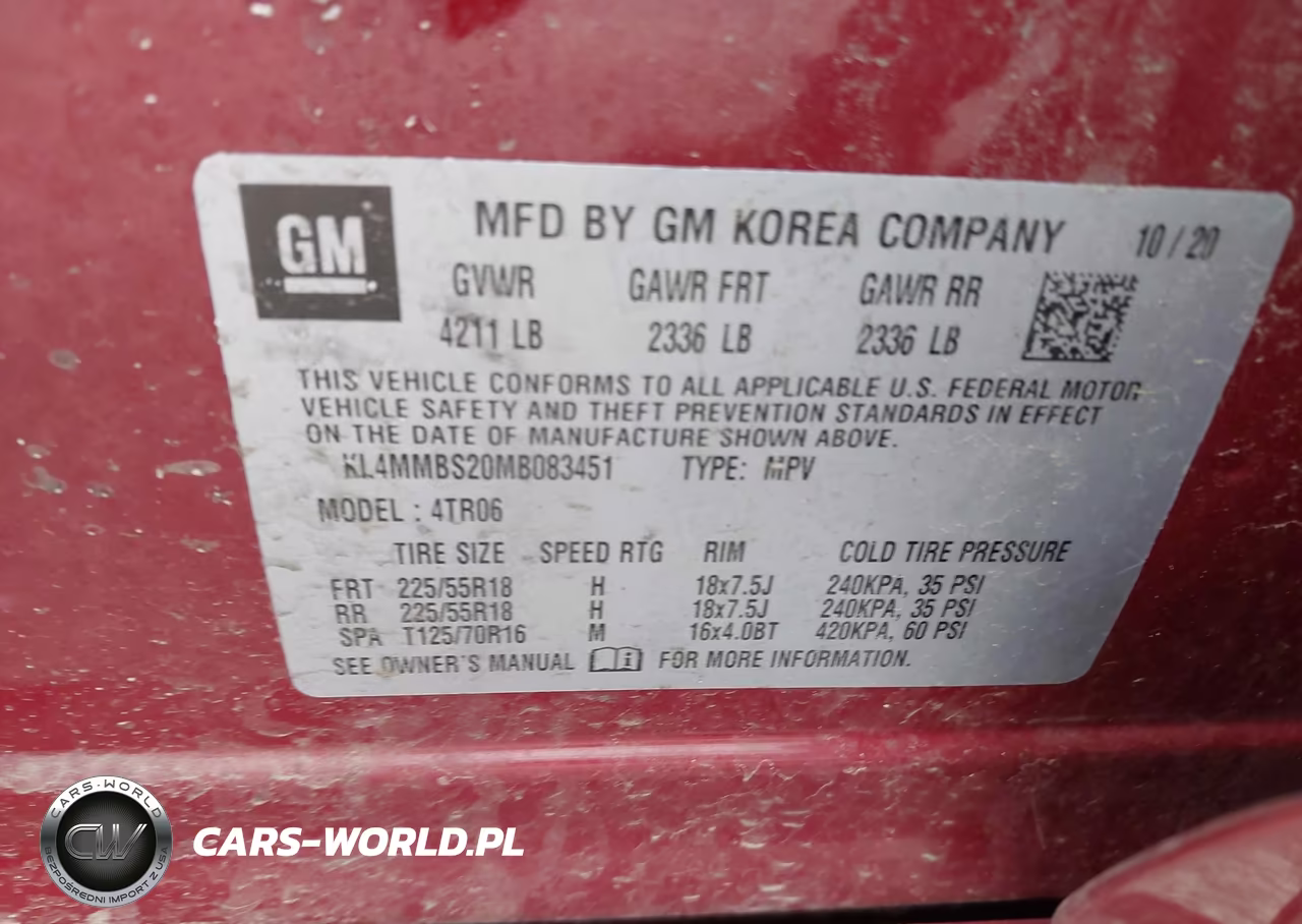2021 Buick Encore Gx Fwd Preferred VIN:KL4MMBS20MB083451 - 9
