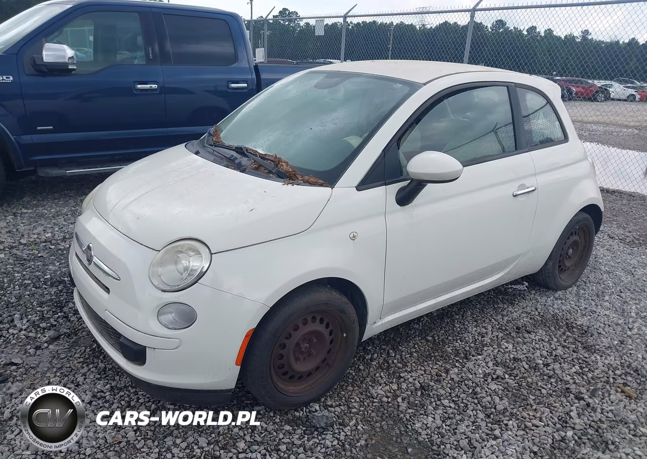 2013 Fiat 500 Pop VIN:3C3CFFAR3DT693168 - 2