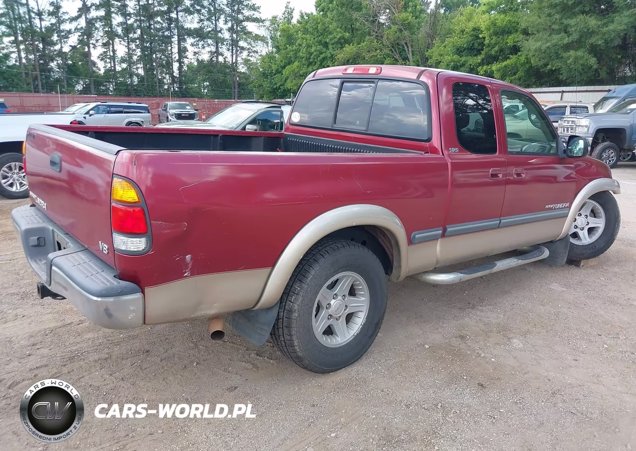 2000 Toyota Tundra Sr5 V8 VIN:5TBRT3418YS121475 - 4