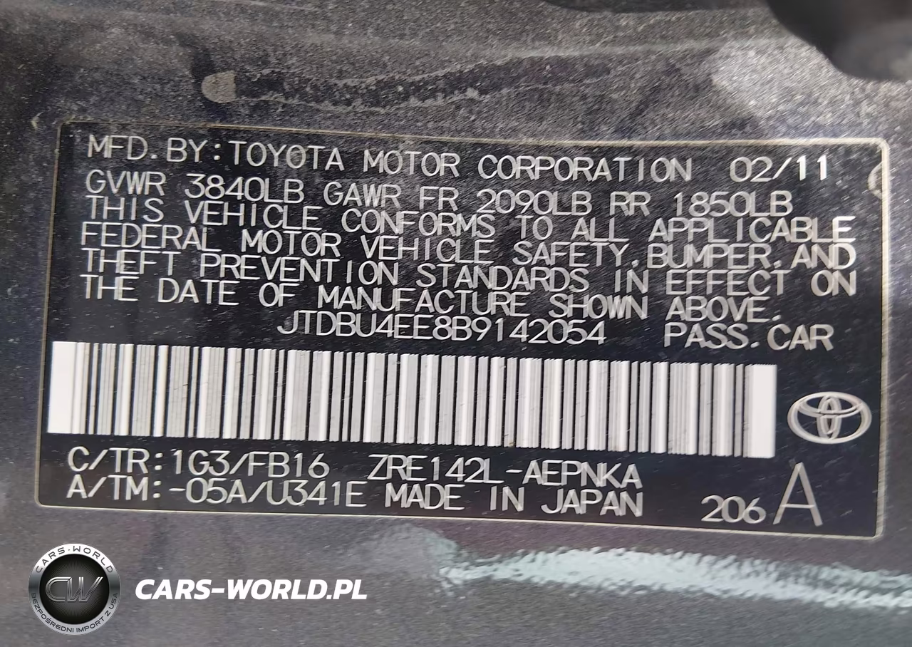 2011 Toyota Corolla Le VIN:JTDBU4EE8B9142054 - 9