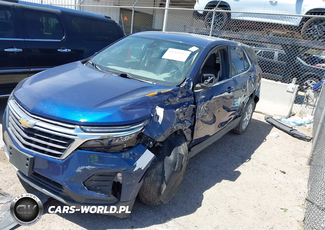 2022 Chevrolet Equinox Awd Lt VIN:2GNAXUEV7NL187718 - 2