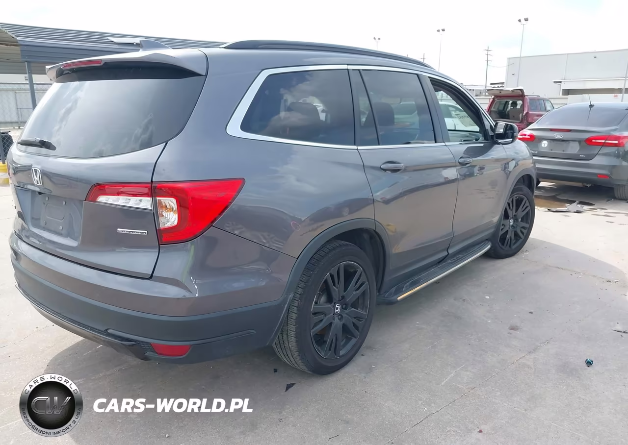 2021 Honda Pilot 2Wd Special Edition VIN:5FNYF5H29MB001983 - 4