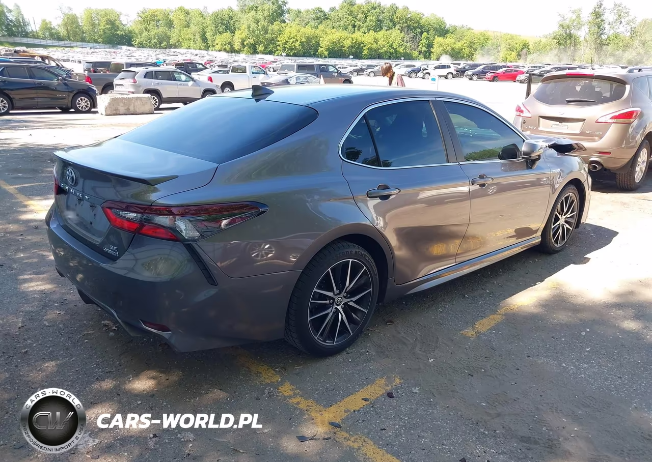 2021 Toyota Camry Se Hybrid VIN:4T1G31AK0MU022392 - 4