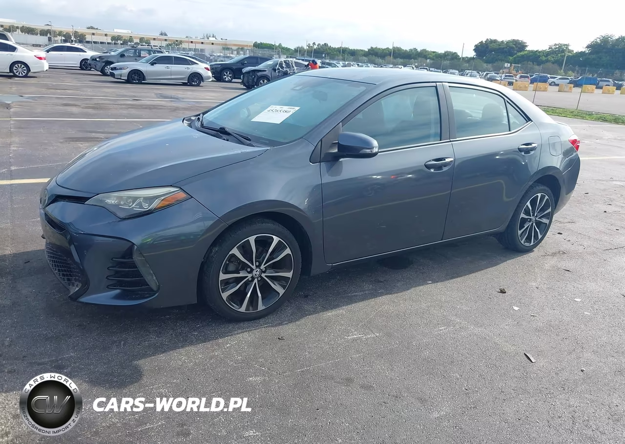 2017 Toyota Corolla Se VIN:5YFBURHE7HP624901 - 2