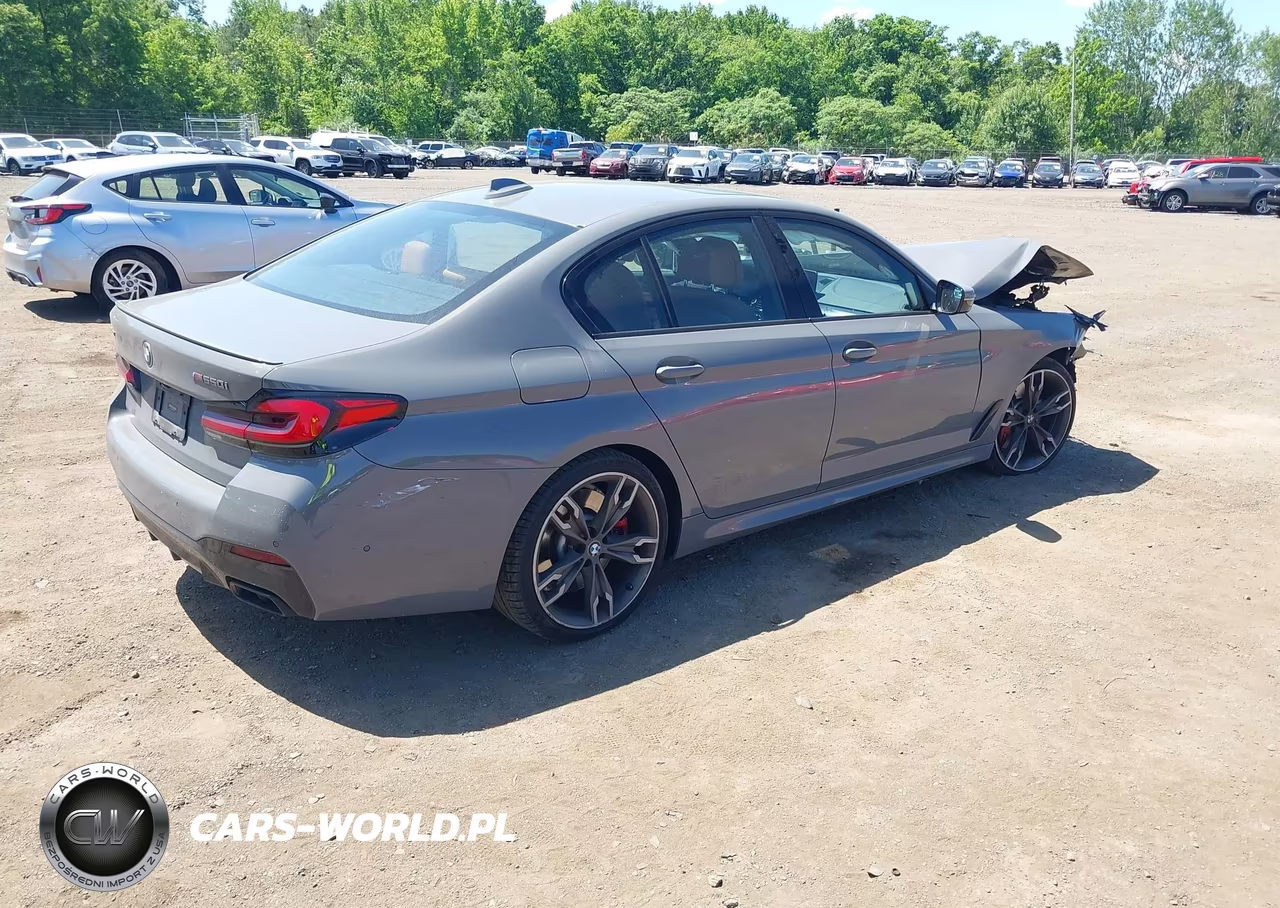 2021 BMW M550I xDrive VIN:WBA13BK07MCH00154 - 4