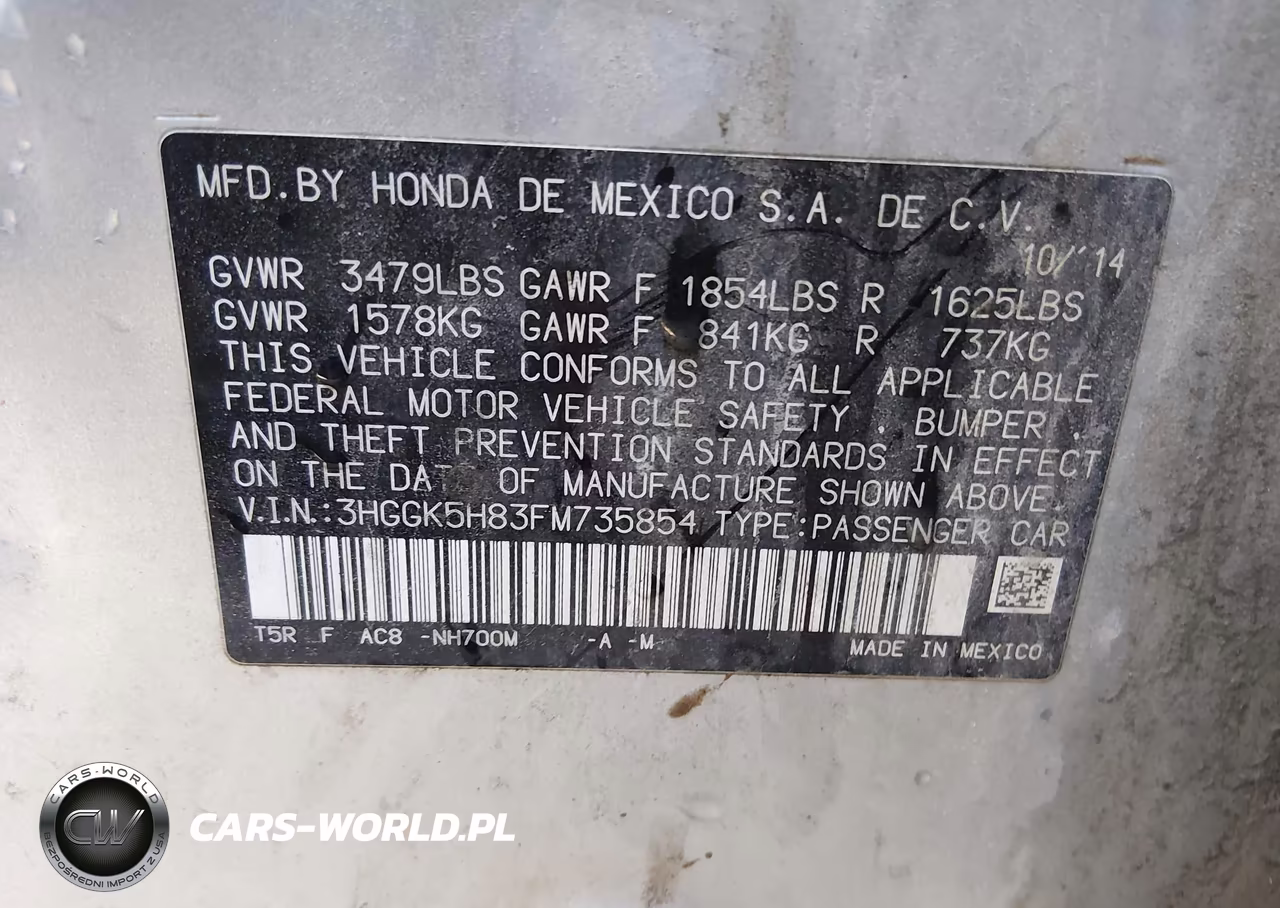 2015 Honda Fit Ex-Ex-L VIN:3HGGK5H83FM735854 - 9