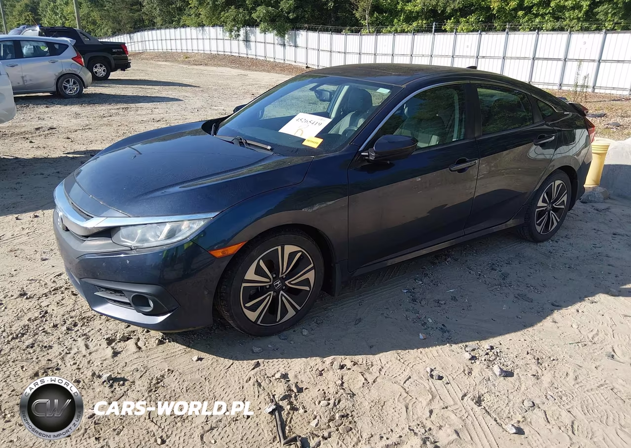 2016 Honda Civic Ex-L VIN:19XFC1F75GE008849 - 2