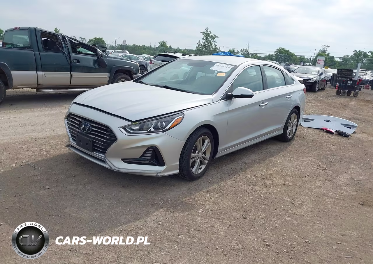 2018 Hyundai Sonata Sel VIN:5NPE34AF8JH638458 - 2