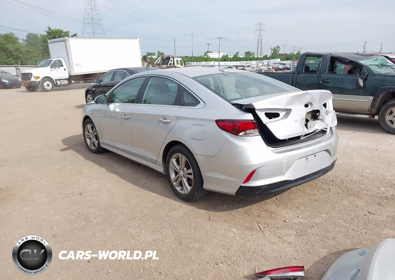 2018 Hyundai Sonata Sel VIN:5NPE34AF8JH638458 - 3