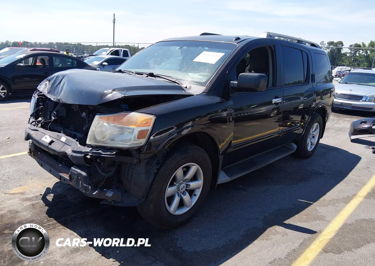 2015 Nissan Armada Sv VIN:5N1AA0ND3FN607661 - 2