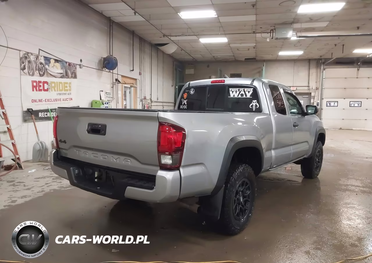 2019 Toyota Tacoma Sr VIN:5TFSX5EN6KX070277 - 4