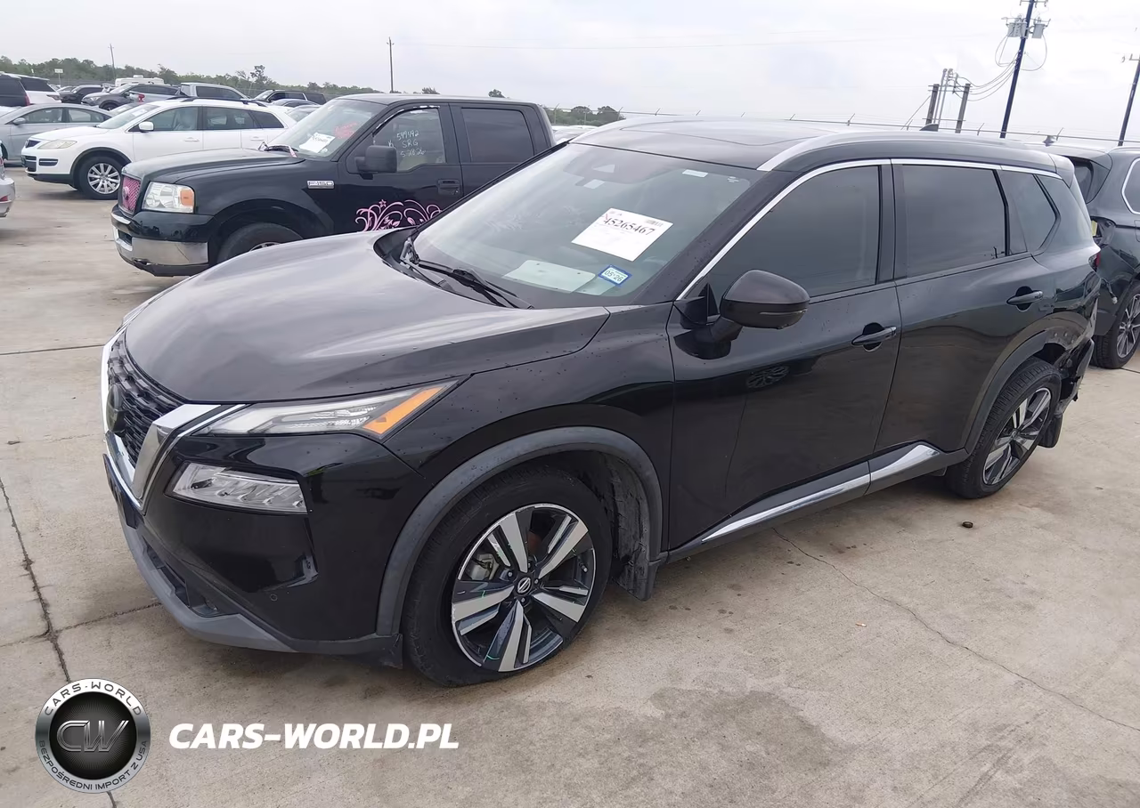 2021 Nissan Rogue Sl Fwd VIN:5N1AT3CA6MC727399 - 2