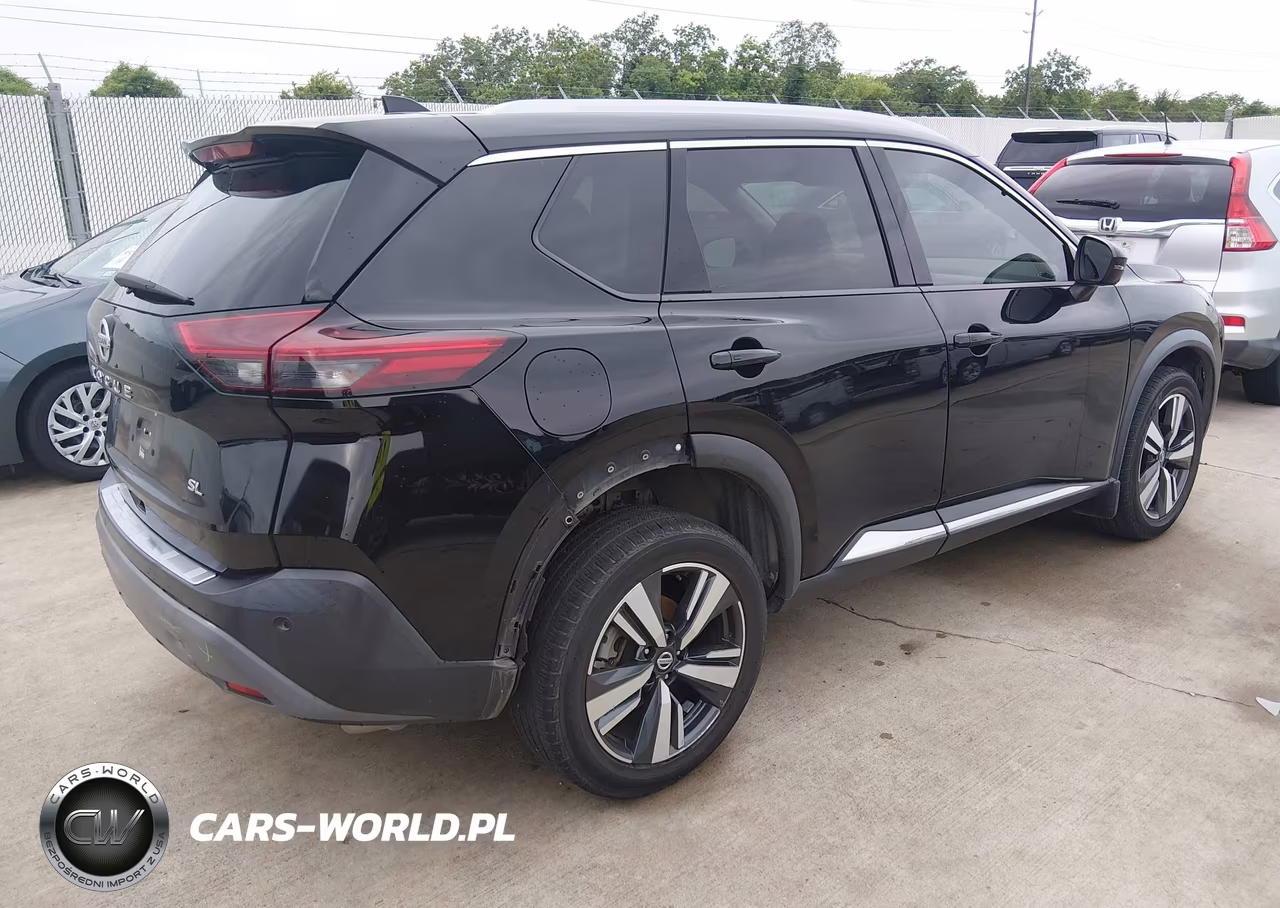 2021 Nissan Rogue Sl Fwd VIN:5N1AT3CA6MC727399 - 4