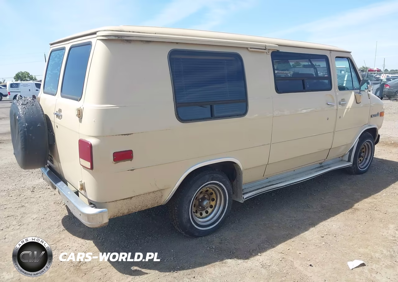 1985 GMC Rally Wagon - Van G2500 VIN:1GDEG25F7F7515454 - 4