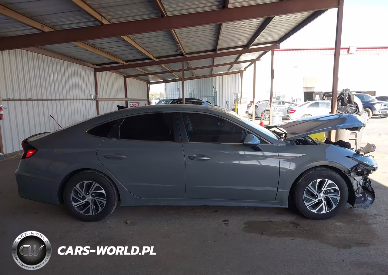 2021 Hyundai Sonata Blue VIN:KMHL24JJ1MA027547 - 14