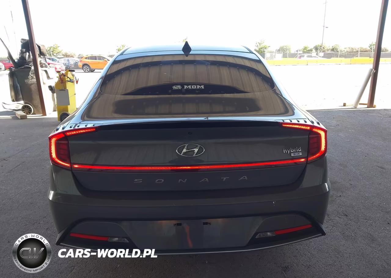 2021 Hyundai Sonata Blue VIN:KMHL24JJ1MA027547 - 17