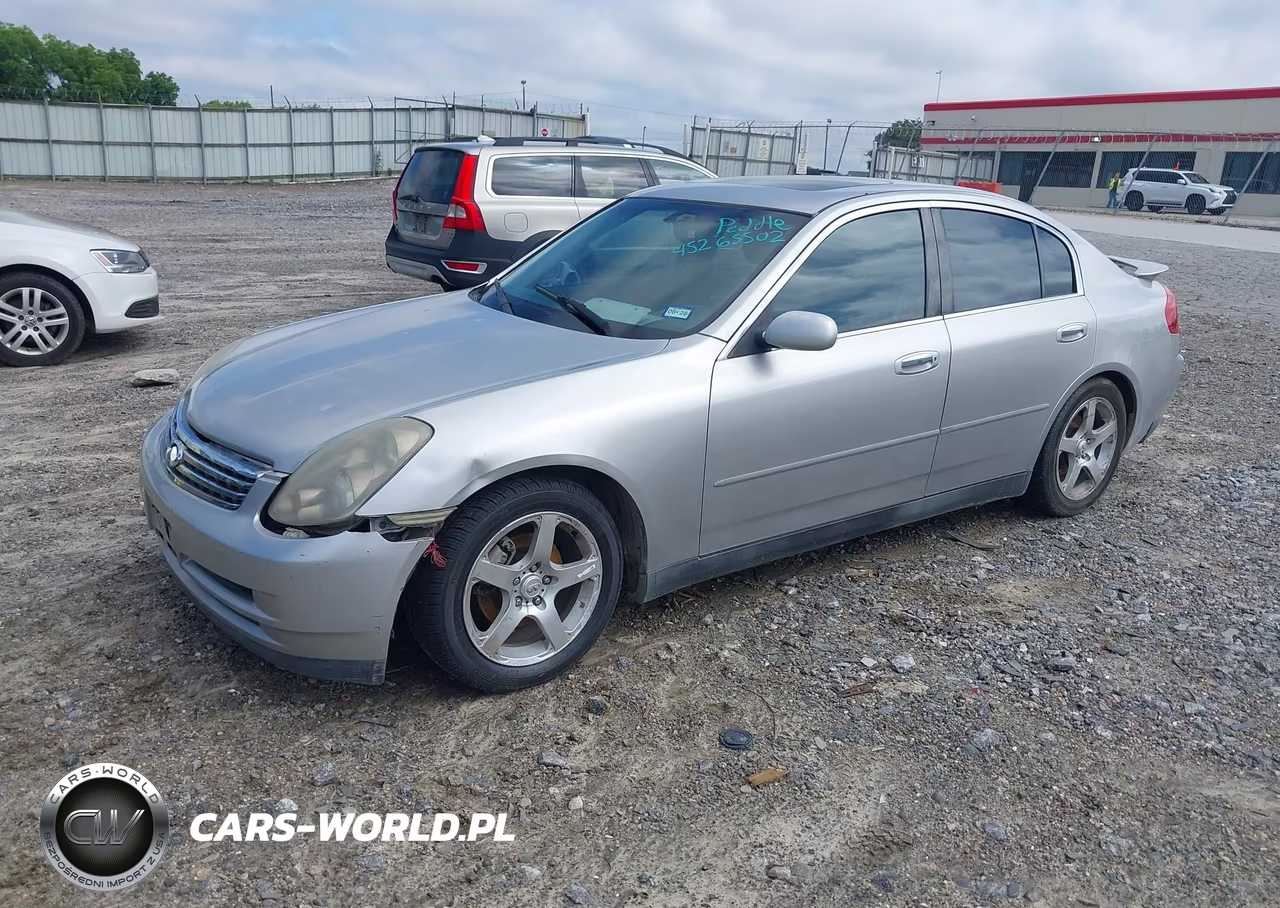 2003 Infiniti G35 Luxury Leather VIN:JNKCV51E23M013818 - 2