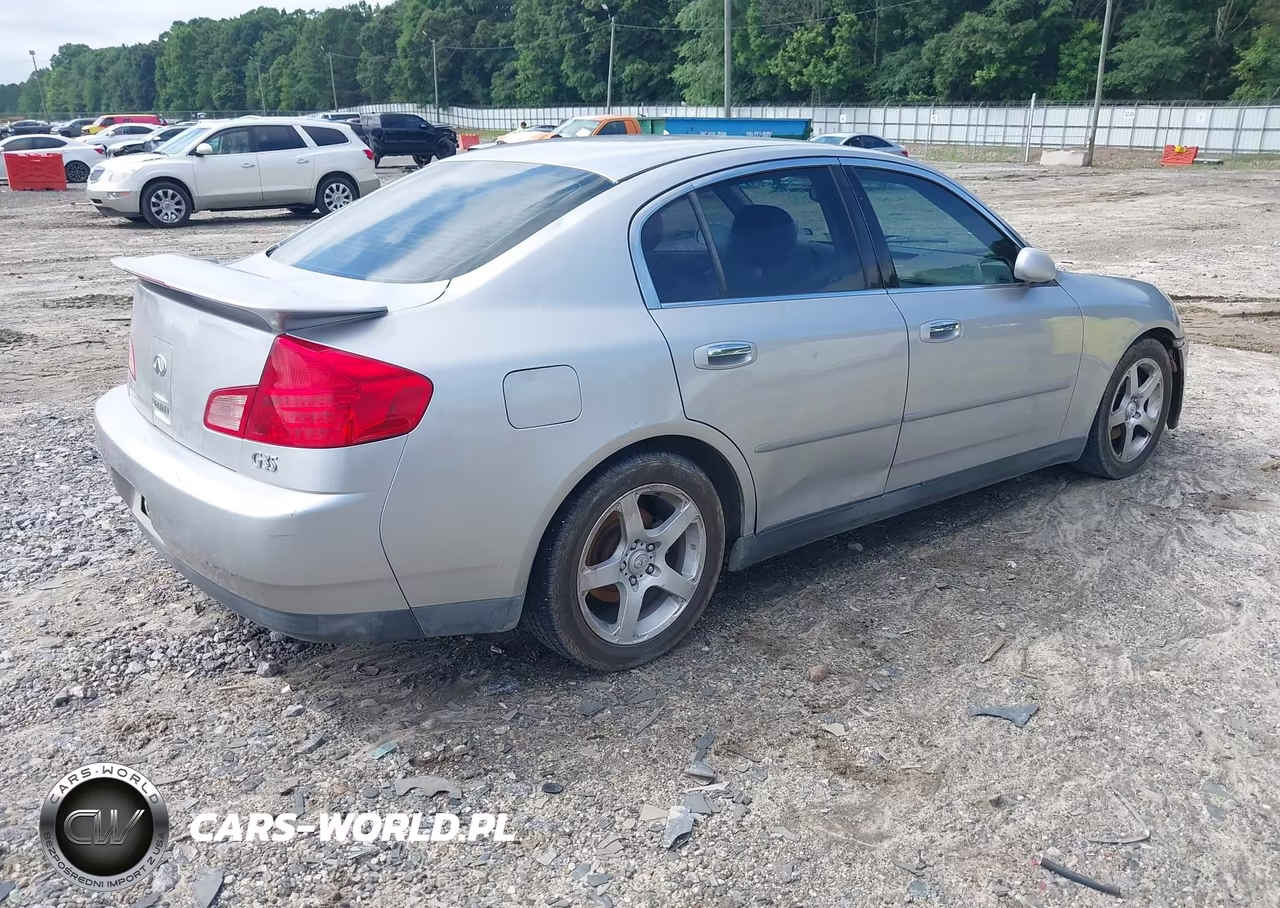 2003 Infiniti G35 Luxury Leather VIN:JNKCV51E23M013818 - 4