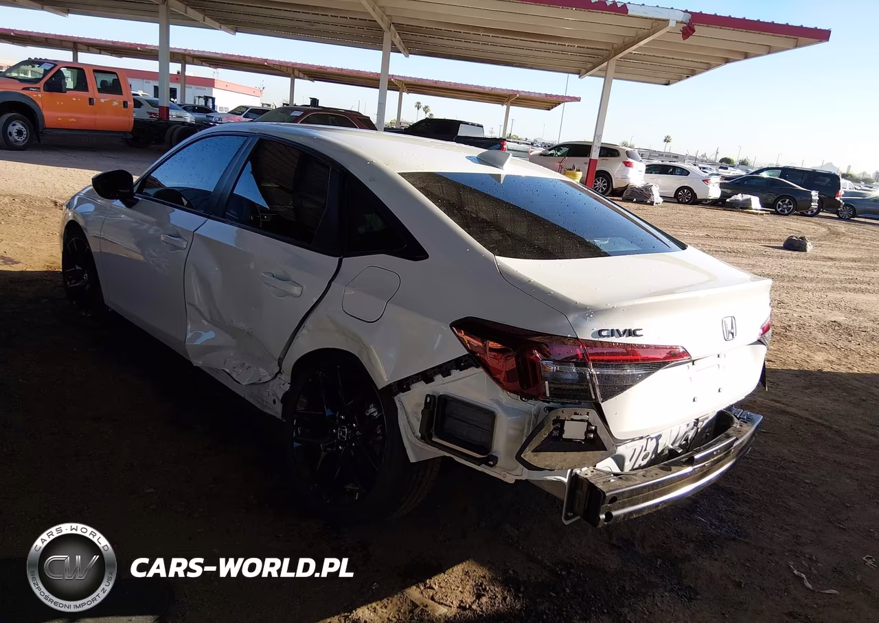 2026 Honda Civic Sport VIN:2HGFE2F57TH562036 - 3