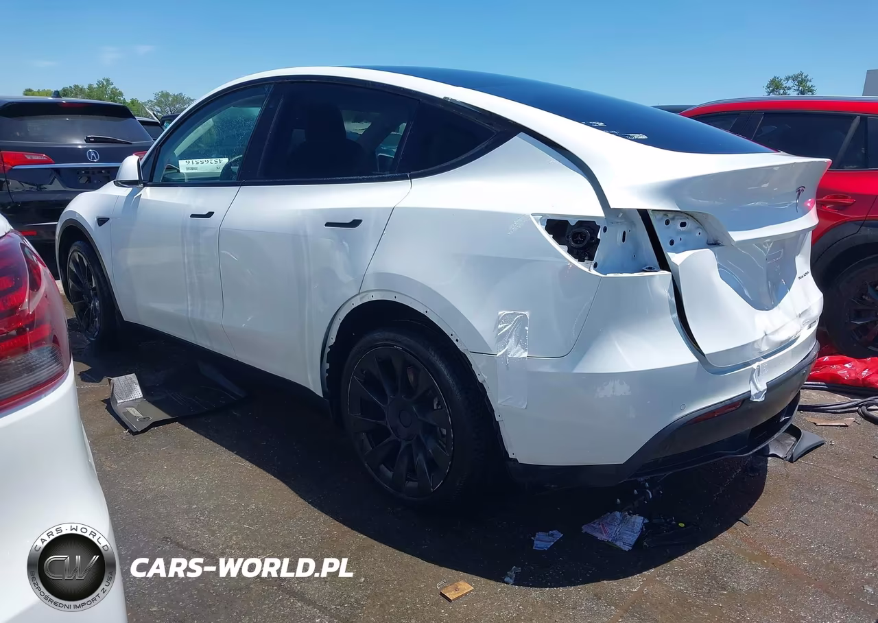2022 Tesla Model Y Long Range Dual Motor All-Wheel Drive VIN:7SAYGAEE2NF316505 - 3