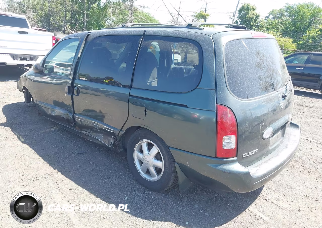 2002 Nissan Quest Gxe VIN:4N2ZN15T22D814984 - 3