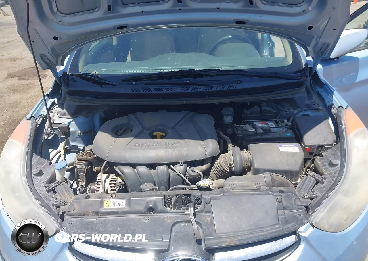 2013 Hyundai Elantra Gls VIN:KMHDH4AE4DU806736 - 10