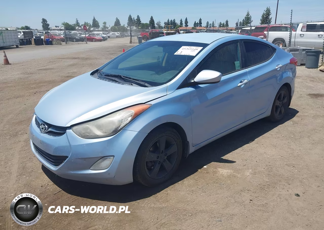 2013 Hyundai Elantra Gls VIN:KMHDH4AE4DU806736 - 2
