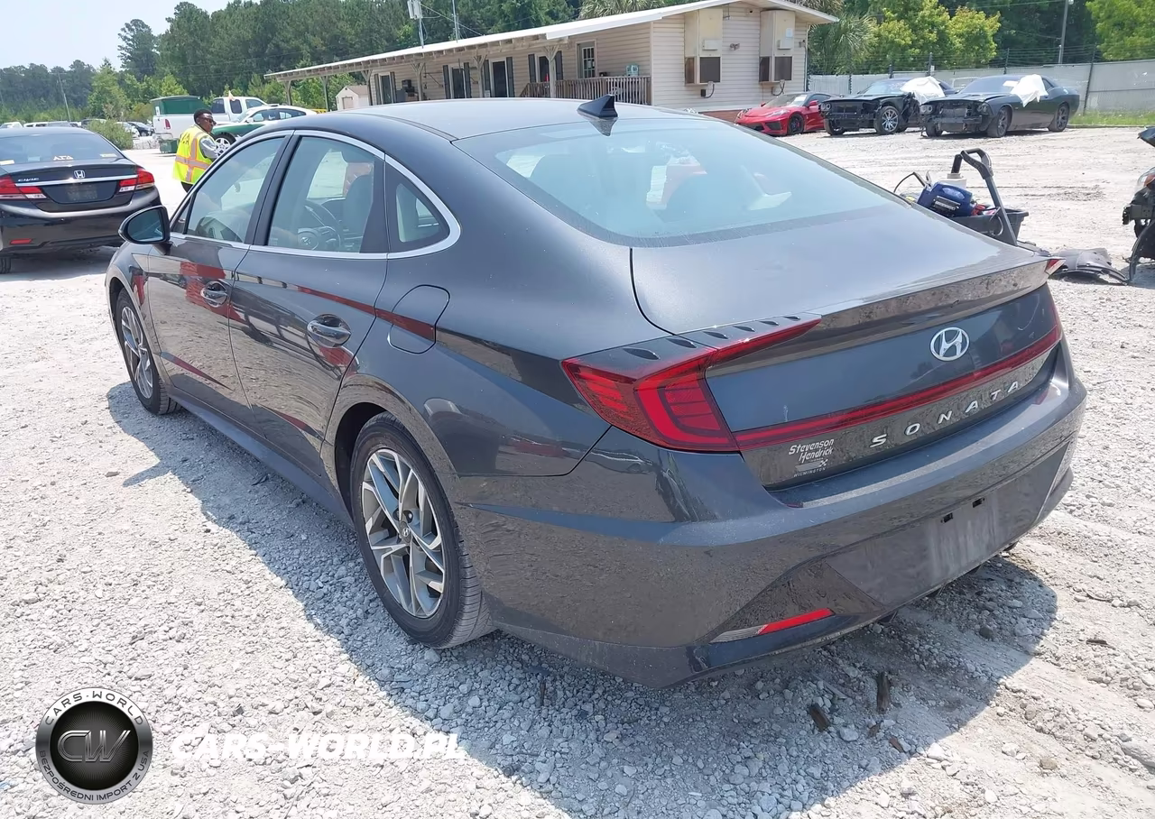 2021 Hyundai Sonata Sel VIN:5NPEL4JA2MH114425 - 3