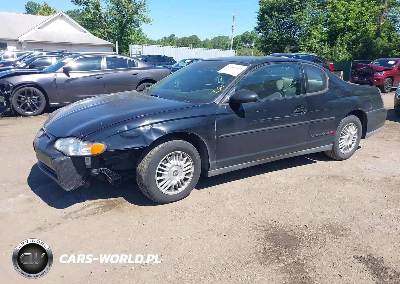 2002 Chevrolet Monte Carlo Ls VIN:2G1WW12EX29154305 - 2