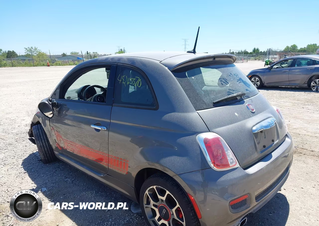 2013 Fiat 500 Sport VIN:3C3CFFBR9DT754392 - 3