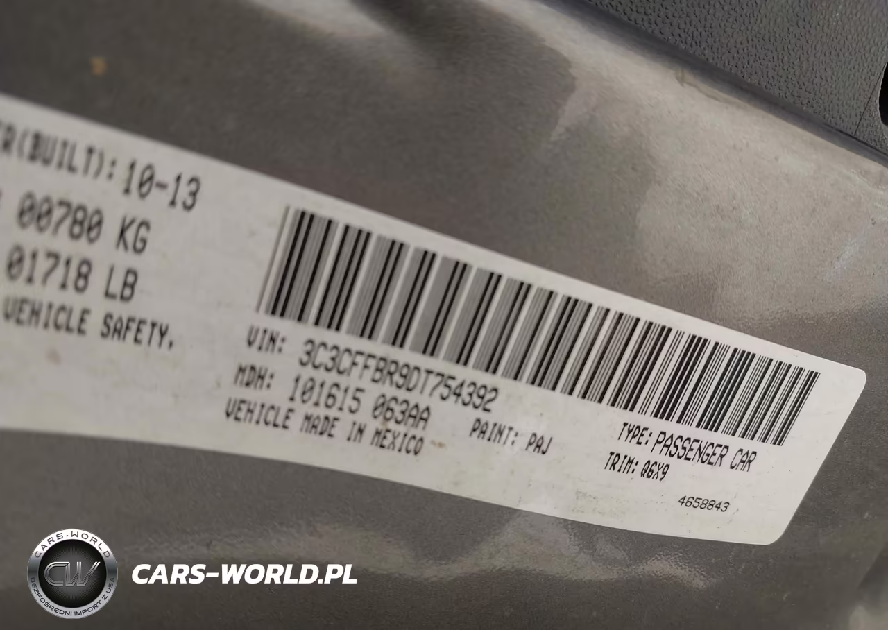 2013 Fiat 500 Sport VIN:3C3CFFBR9DT754392 - 9