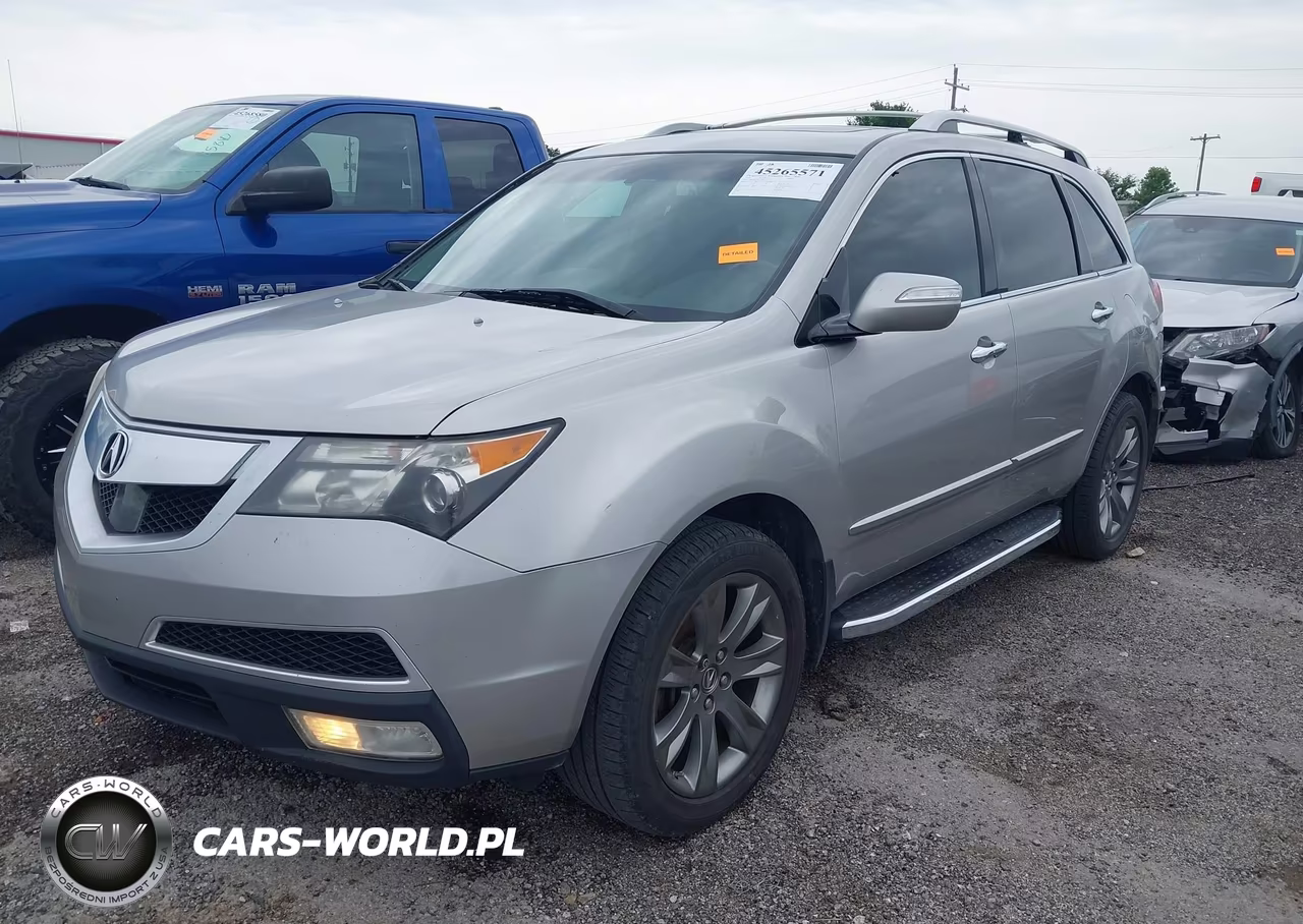 2010 Acura Mdx Advance Package VIN:2HNYD2H52AH517293 - 2