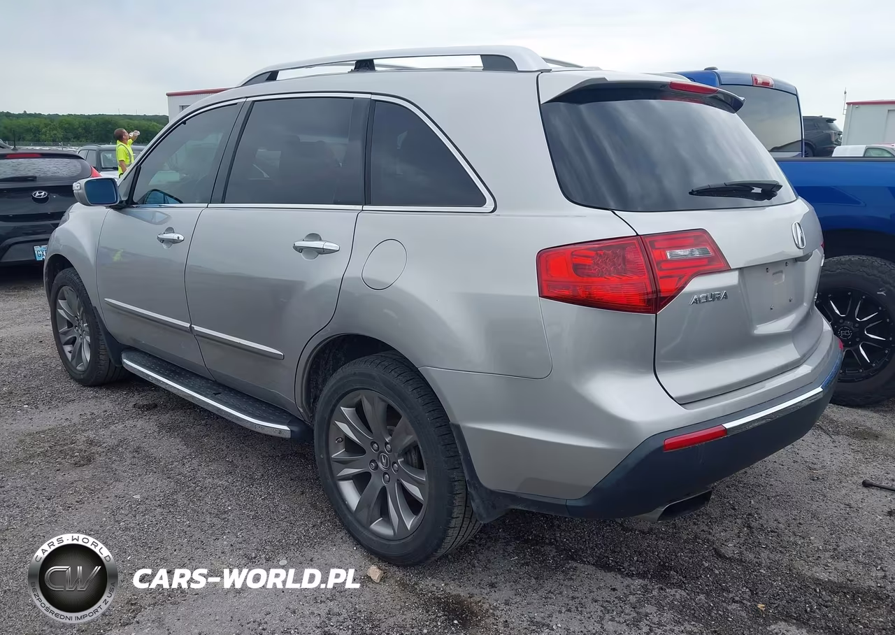 2010 Acura Mdx Advance Package VIN:2HNYD2H52AH517293 - 3