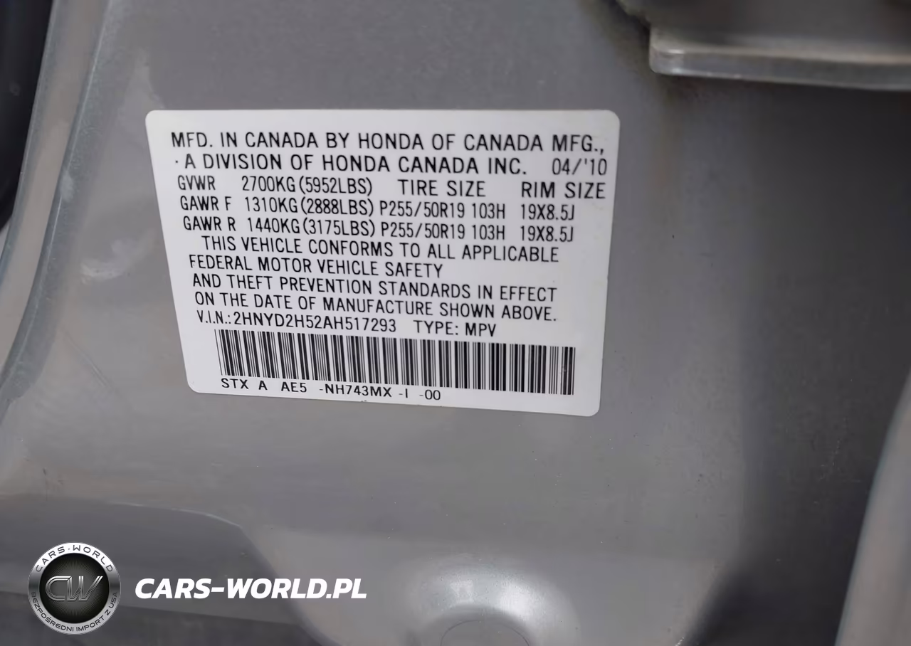 2010 Acura Mdx Advance Package VIN:2HNYD2H52AH517293 - 9
