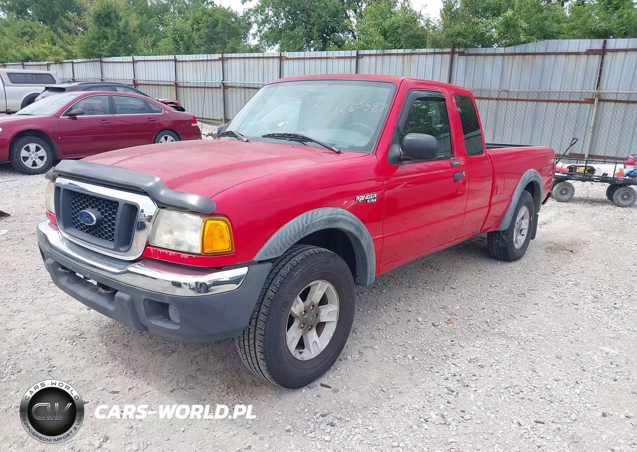 2004 Ford Ranger Edge-Tremor-Xlt VIN:1FTZR45E64PB45999 - 2