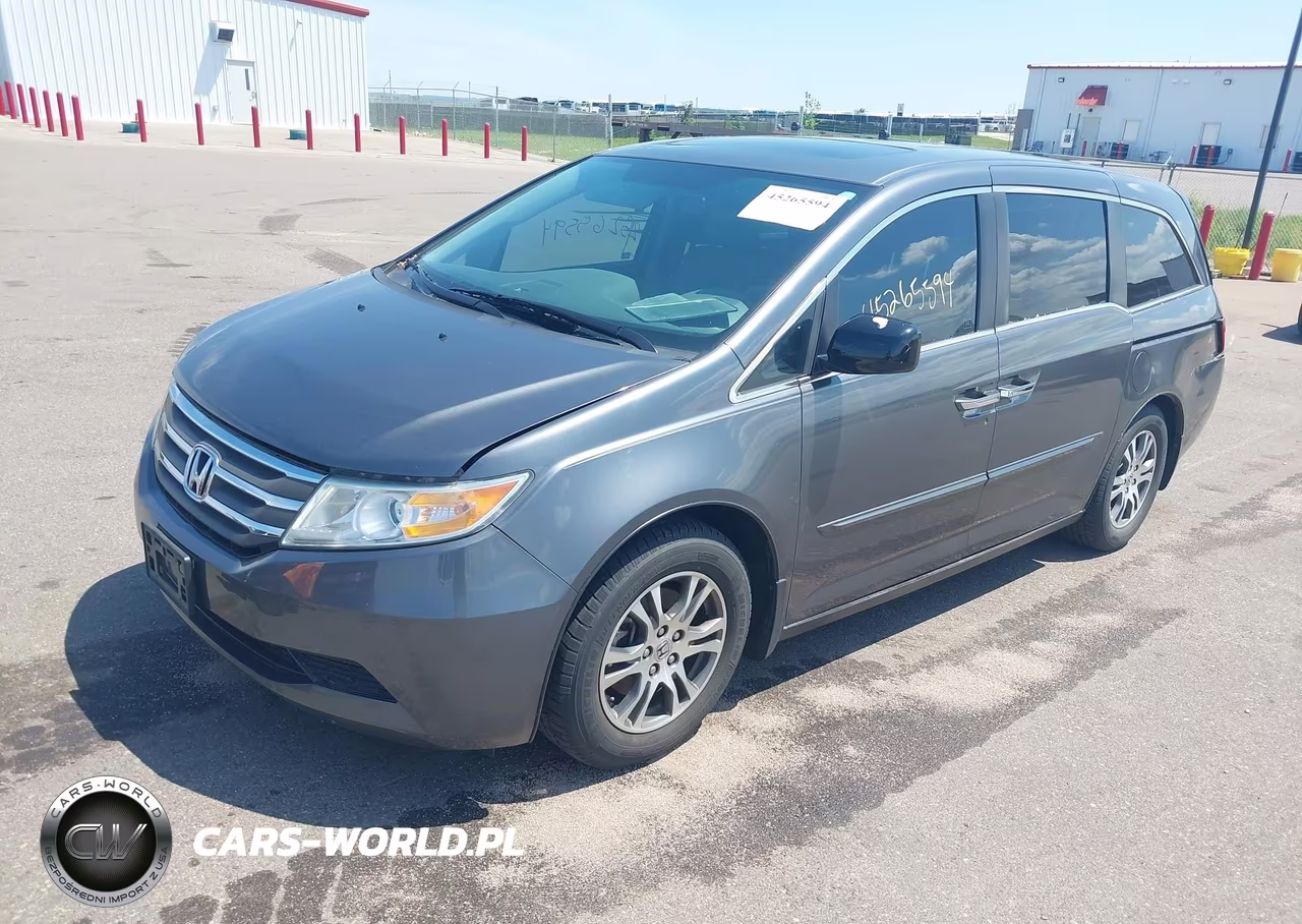2013 Honda Odyssey Ex-L VIN:5FNRL5H66DB036710 - 2