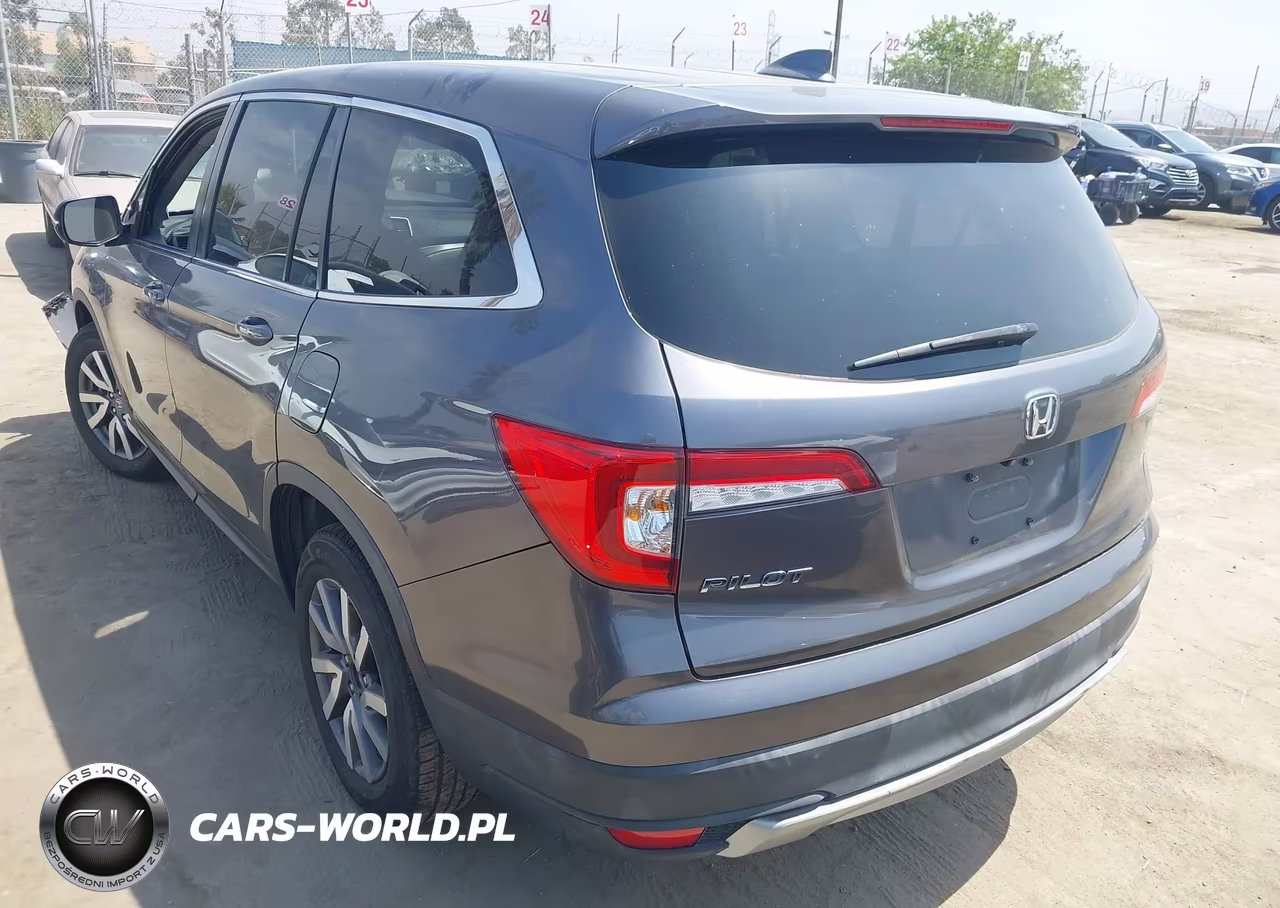 2021 Honda Pilot 2Wd Ex-L VIN:5FNYF5H58MB018879 - 3