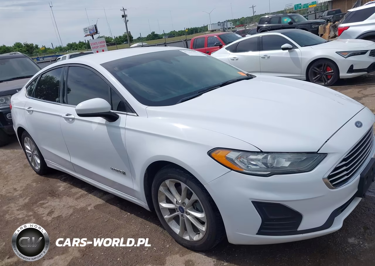 2019 Ford Fusion Hybrid Se VIN:3FA6P0LU3KR206345 - 14
