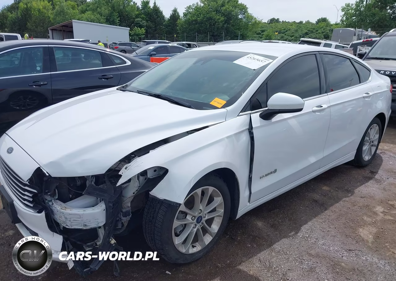 2019 Ford Fusion Hybrid Se VIN:3FA6P0LU3KR206345 - 15
