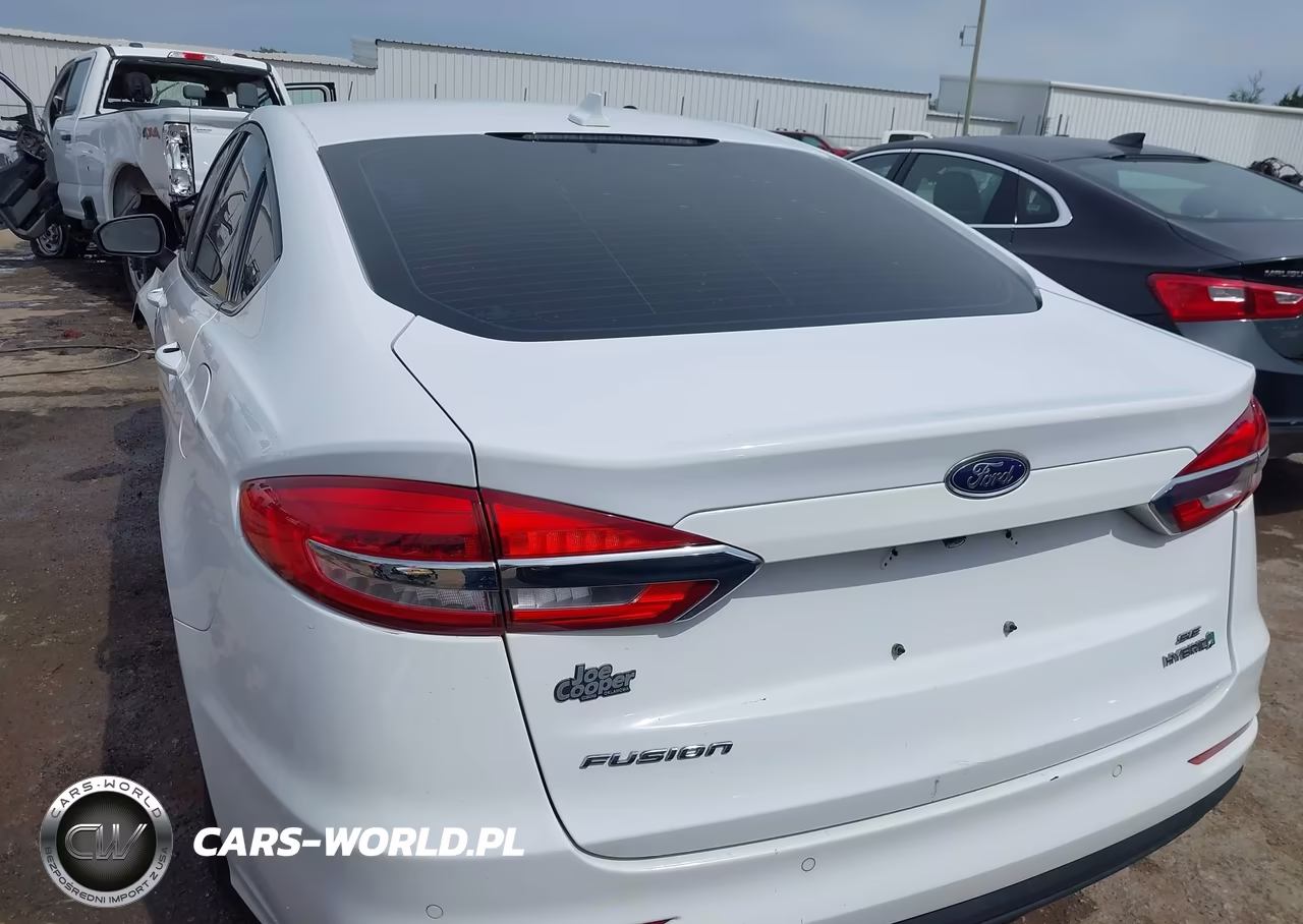 2019 Ford Fusion Hybrid Se VIN:3FA6P0LU3KR206345 - 17