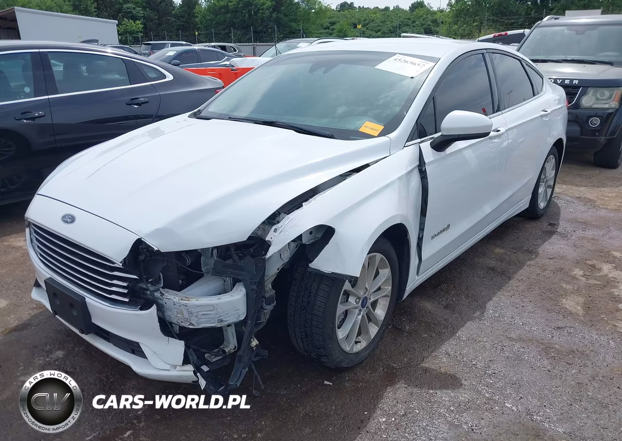 2019 Ford Fusion Hybrid Se VIN:3FA6P0LU3KR206345 - 2