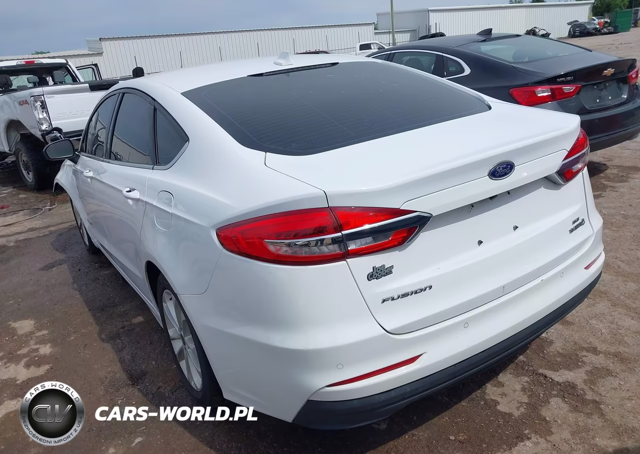 2019 Ford Fusion Hybrid Se VIN:3FA6P0LU3KR206345 - 3