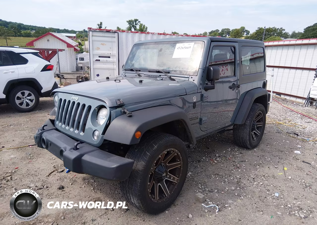 2015 Jeep Wrangler Sport VIN:1C4AJWAG8FL626144 - 2