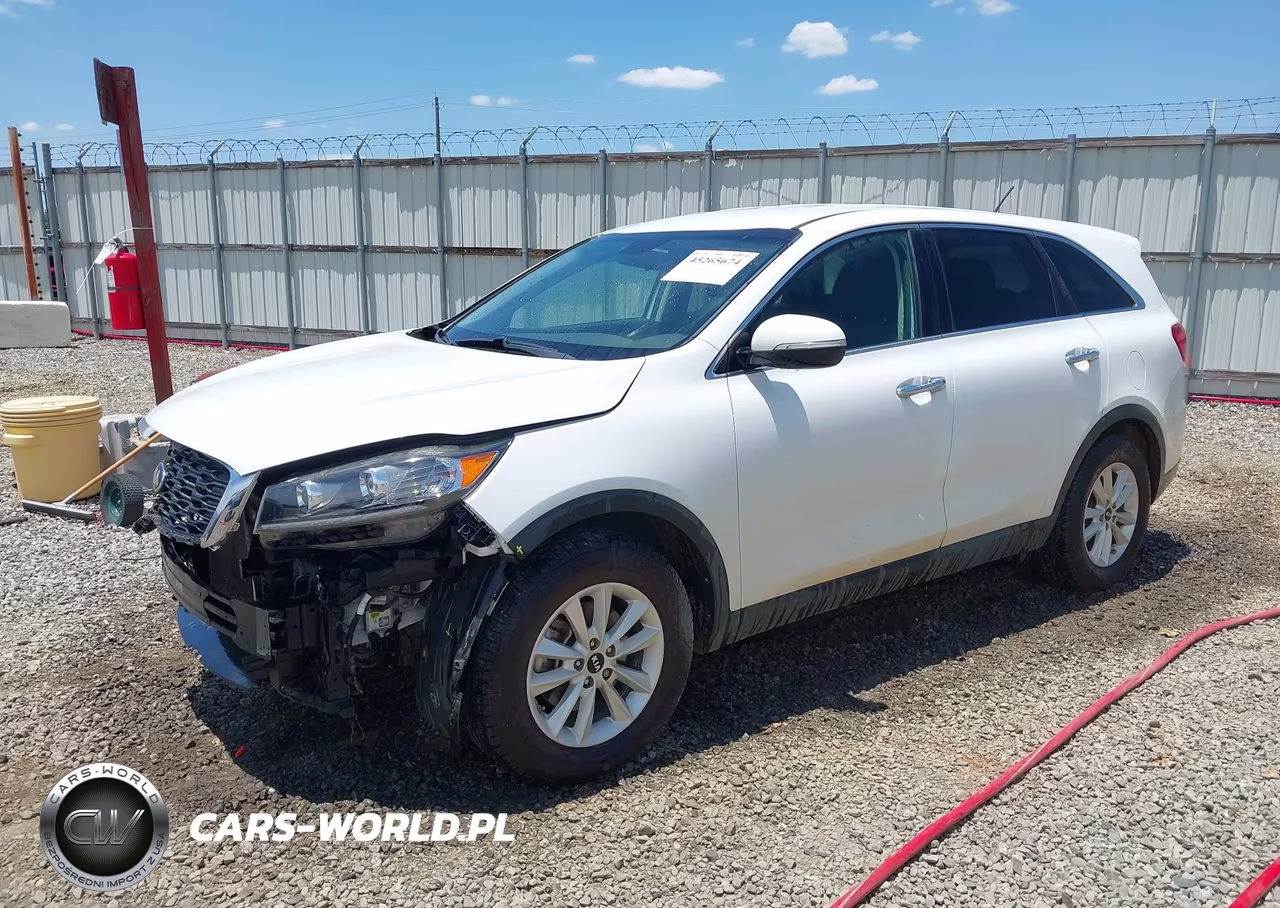 2019 Kia Sorento 2.4L Lx VIN:5XYPG4A35KG506334 - 2