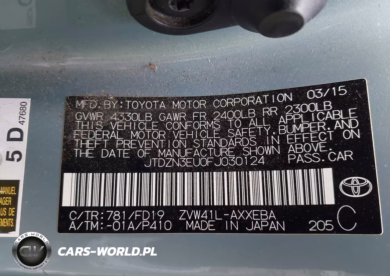 2015 Toyota Prius V Three VIN:JTDZN3EU0FJ030124 - 9